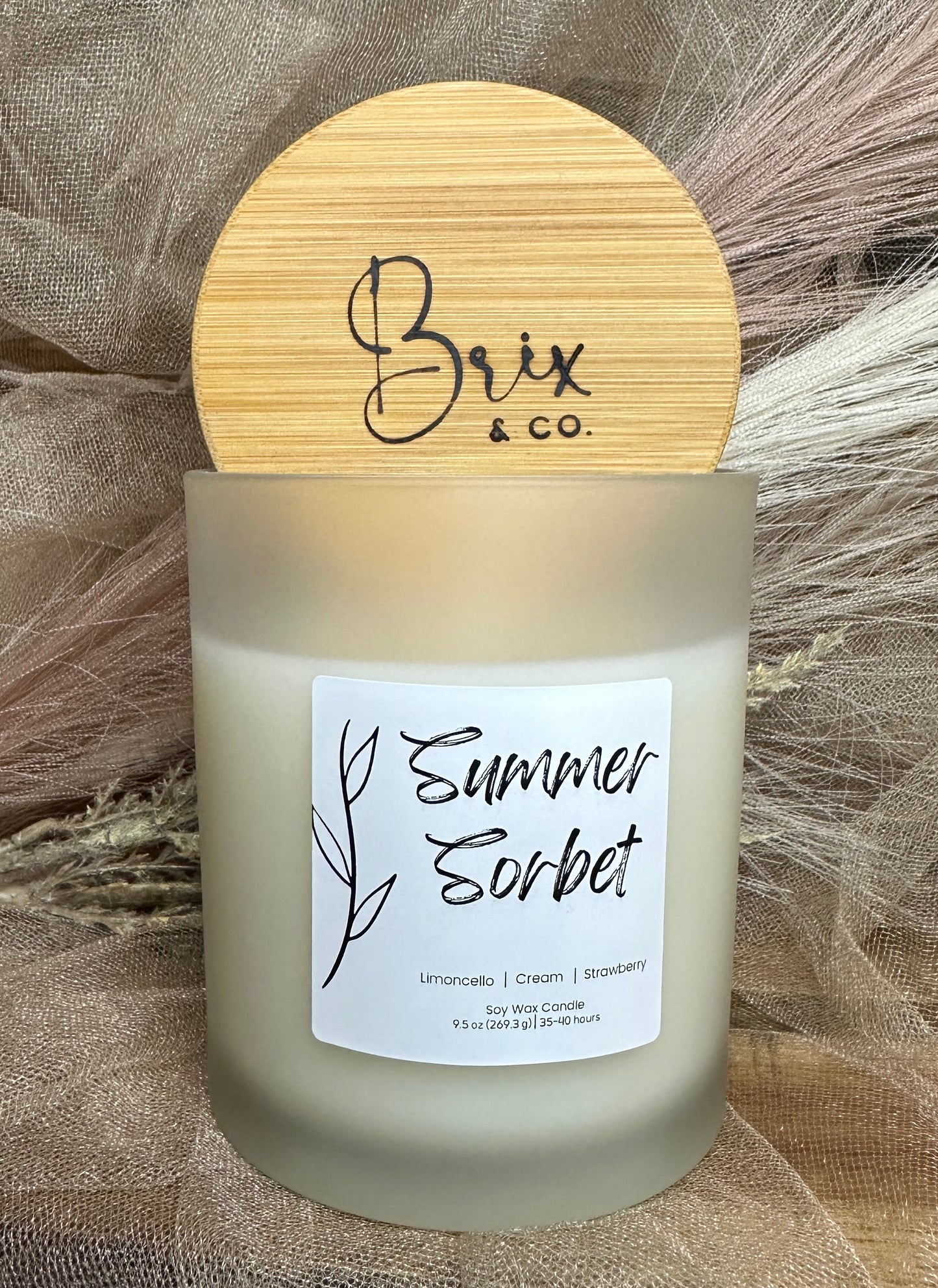 Summer Sorbet Soy Candle