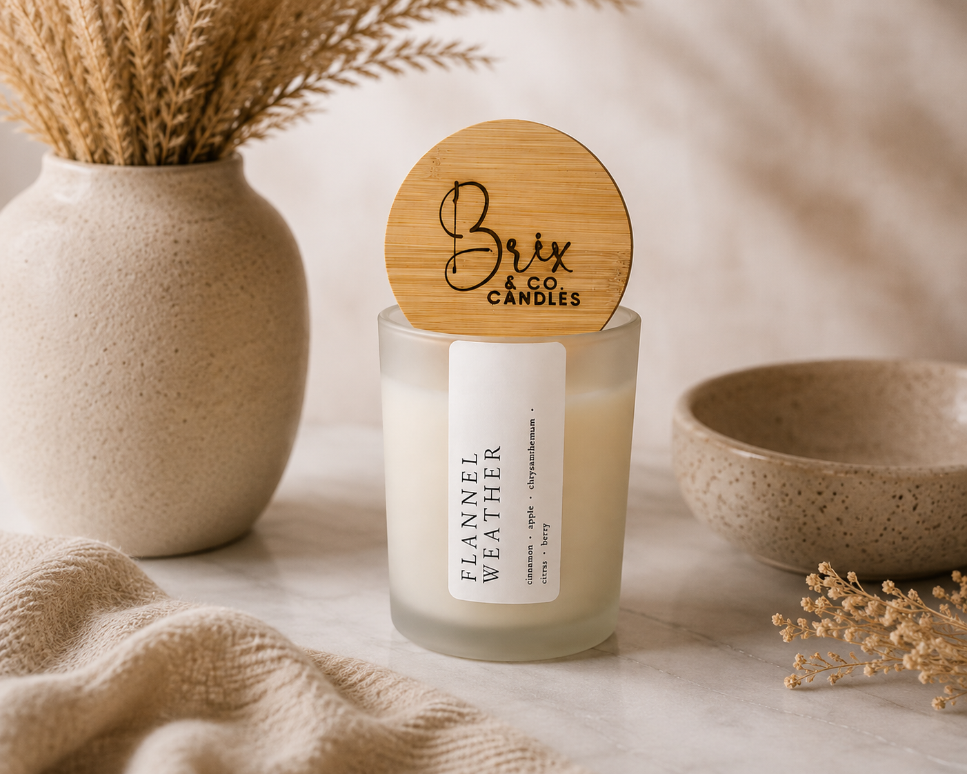 Flannel Weather Soy Candle