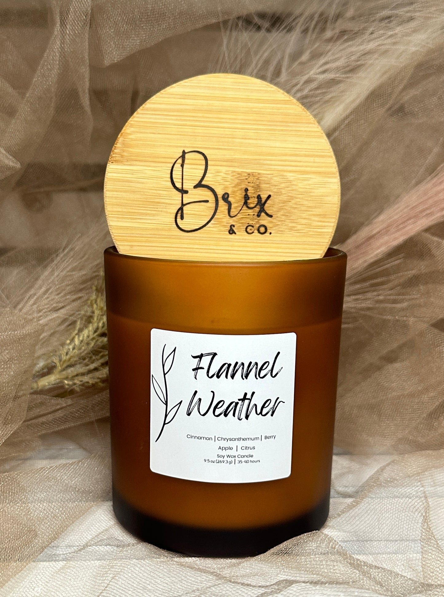 Flannel Weather Soy Candle