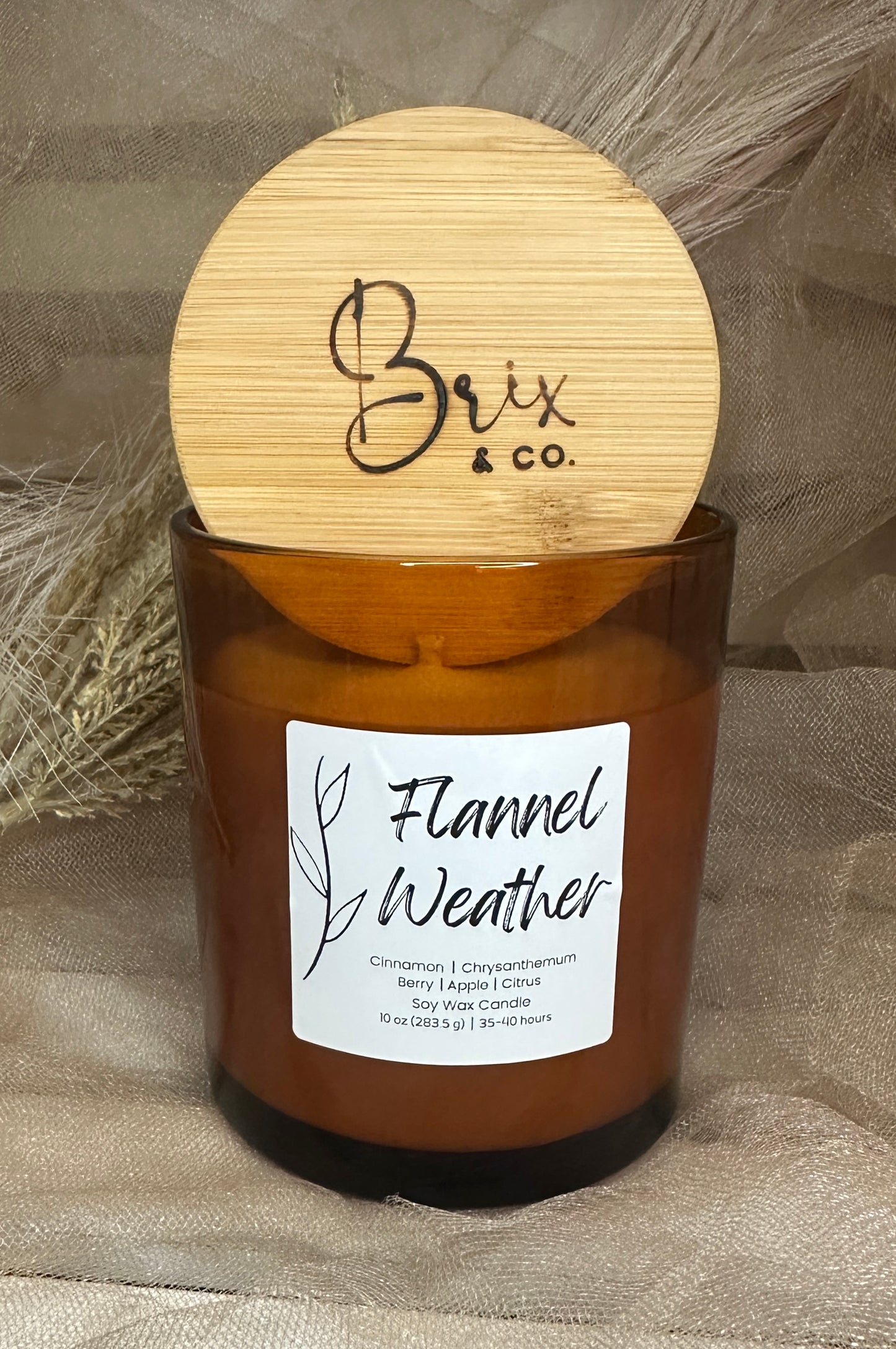 Flannel Weather Soy Candle