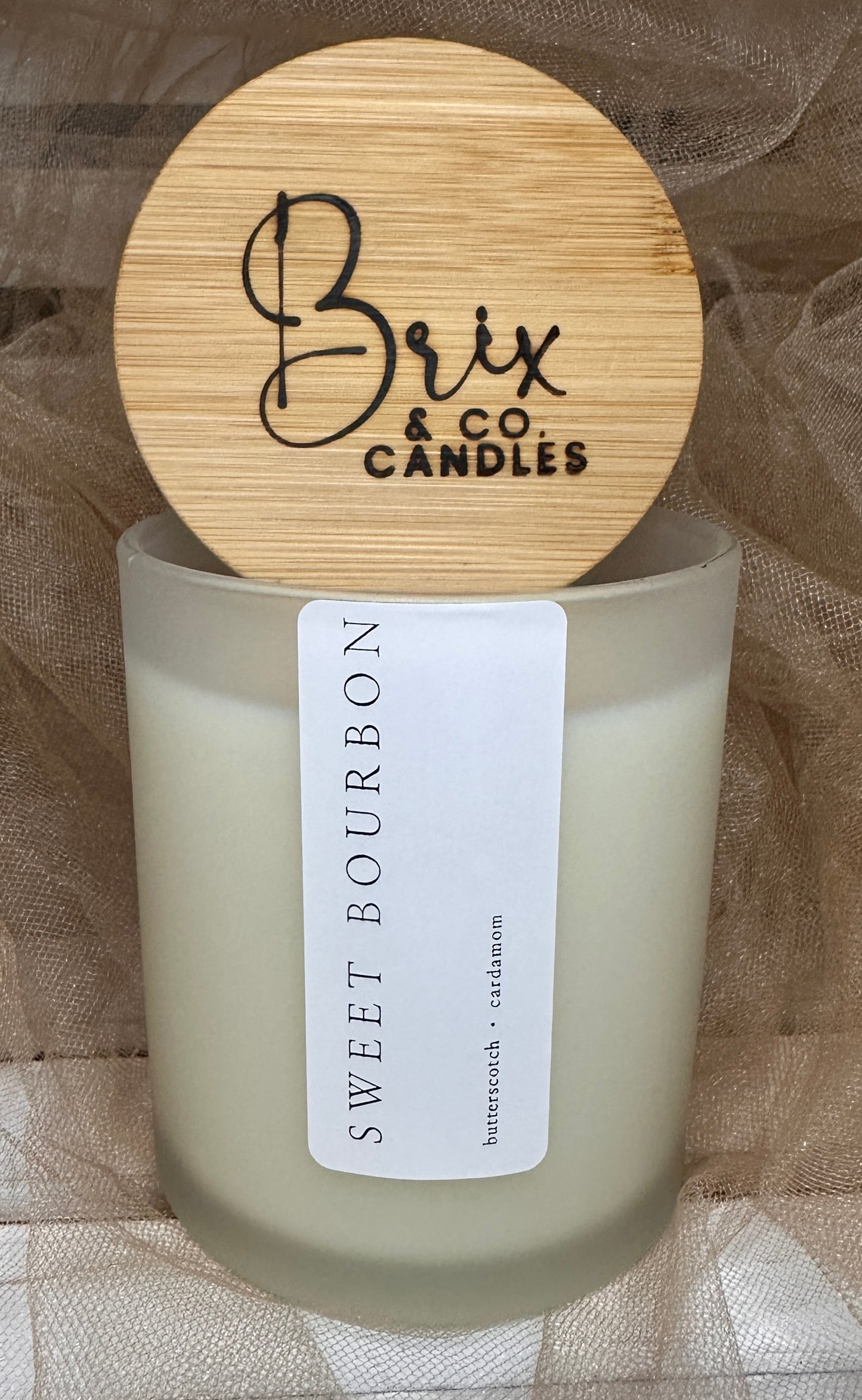Sweet Bourbon Soy Candle