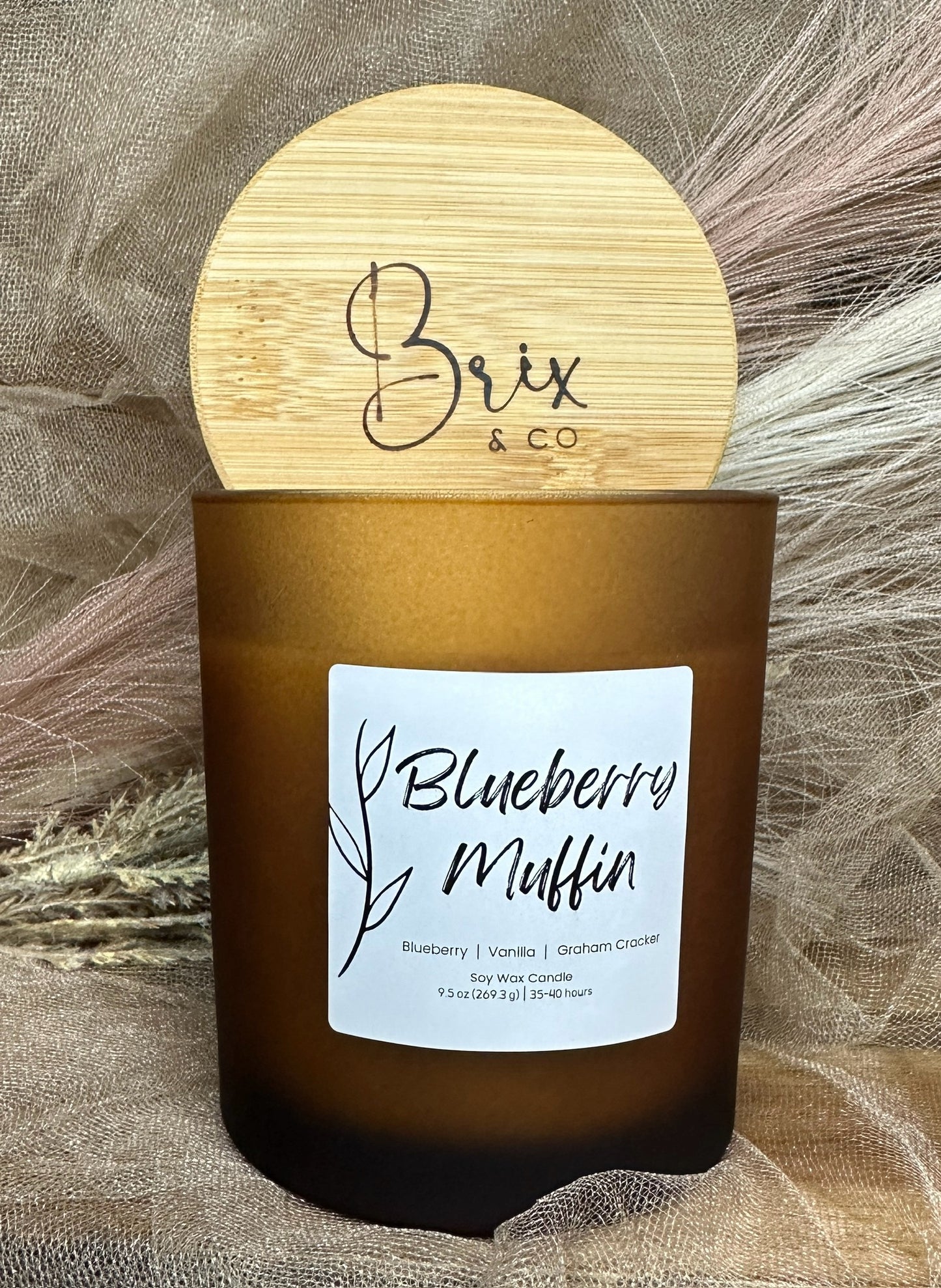 Blueberry Muffin Soy Candle