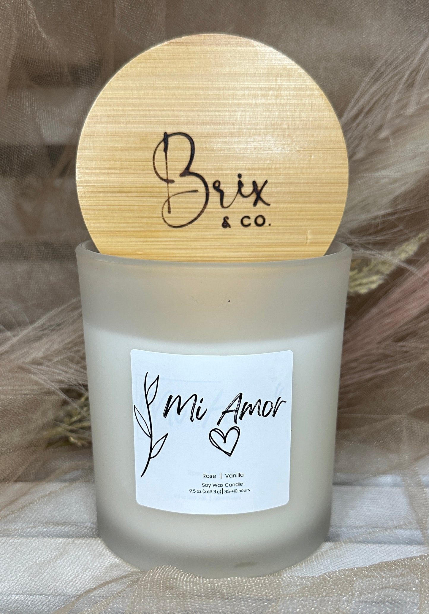 Mi Amor Soy Candle