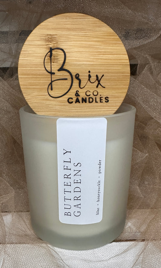 Butterfly Gardens Soy Candle