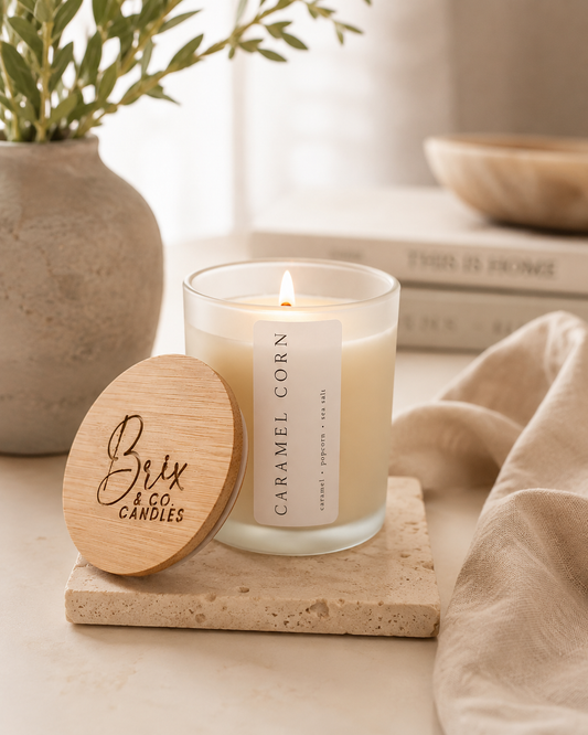 Caramel Corn Soy Candle