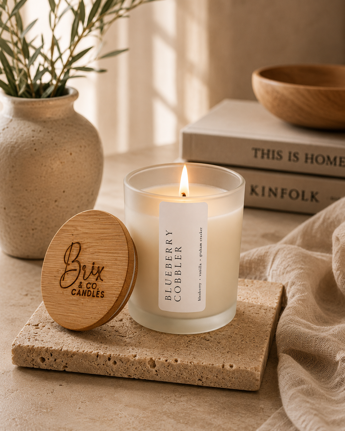 Blueberry Cobbler Soy Candle