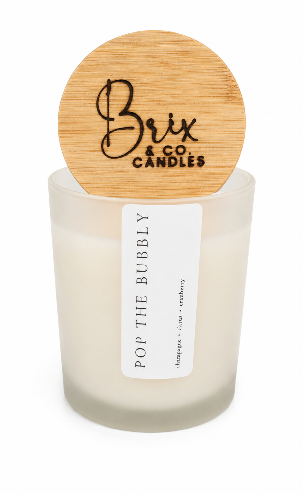 Pop the Bubbly Soy Candle