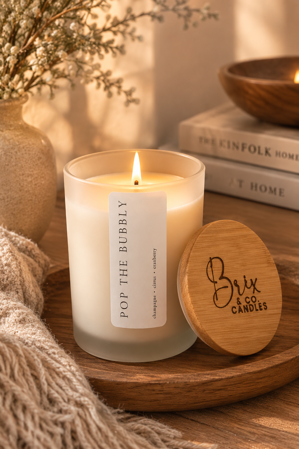 Pop the Bubbly Soy Candle