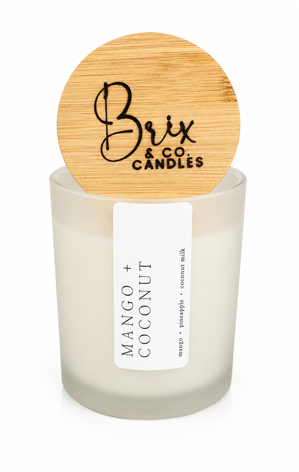 Mango + Coconut Soy Candle