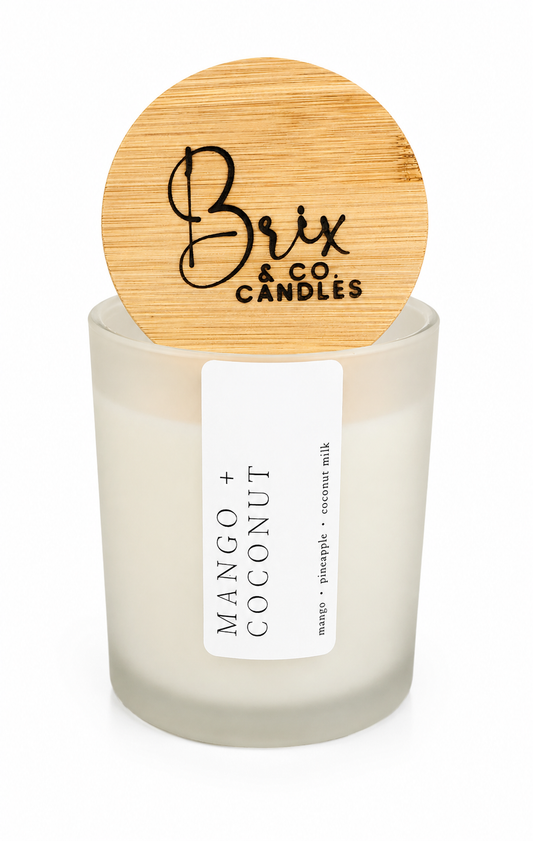 Mango + Coconut Soy Candle