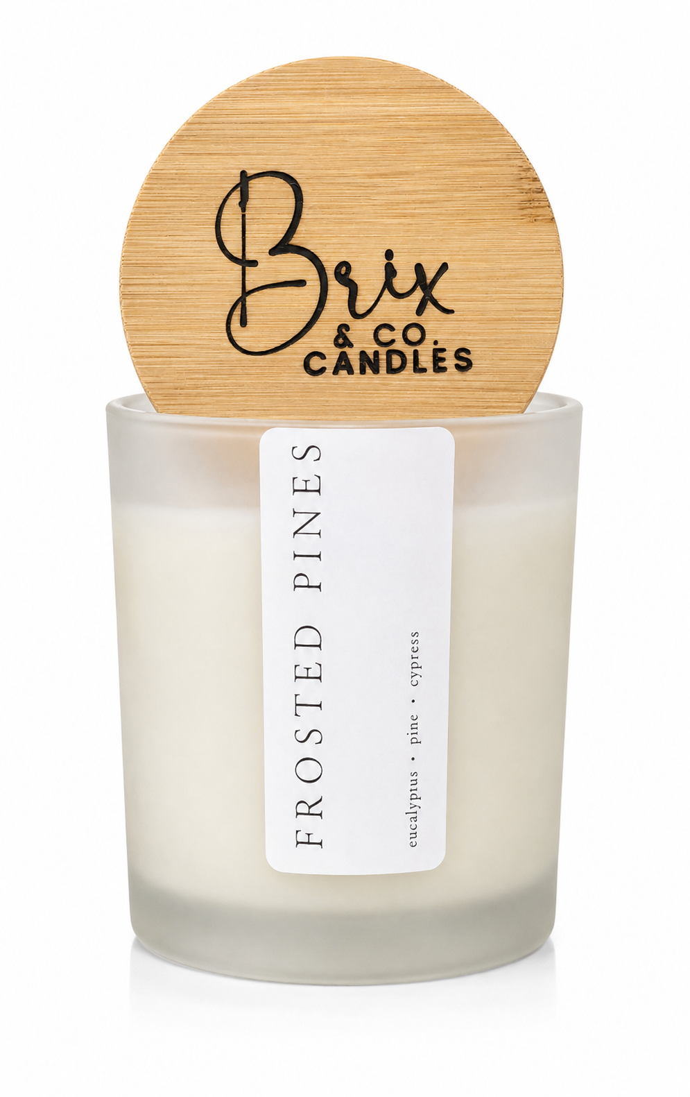 Frosted Pines Soy Candle
