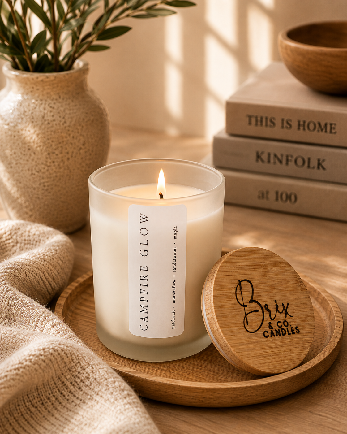 Campfire Glow Soy Candle