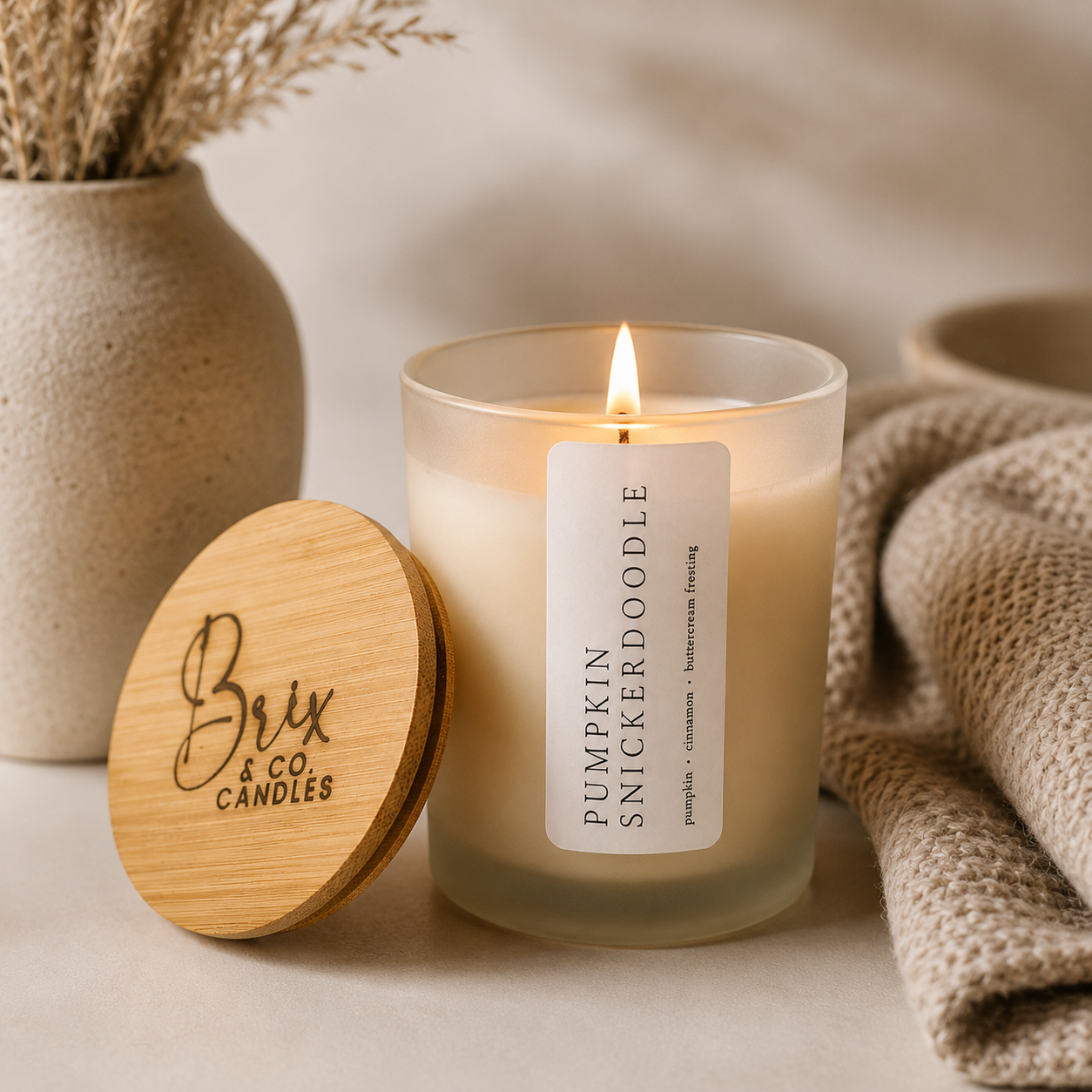 Pumpkin Snickerdoodle Soy Candle