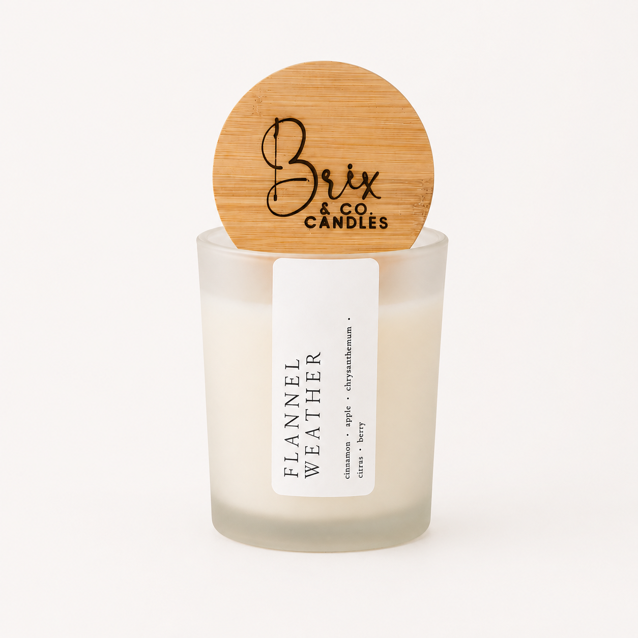 Flannel Weather Soy Candle