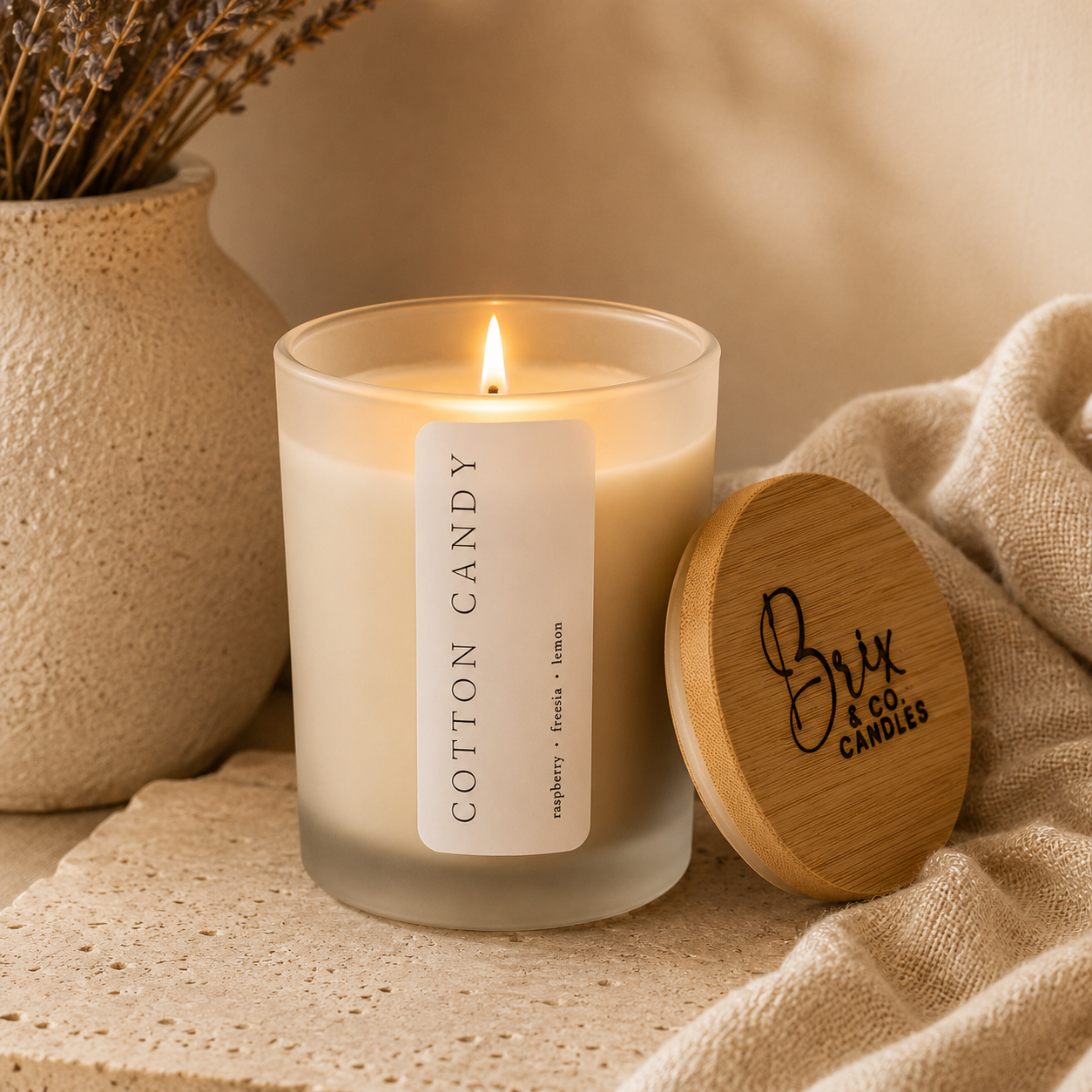 Cotton Candy Soy Candle