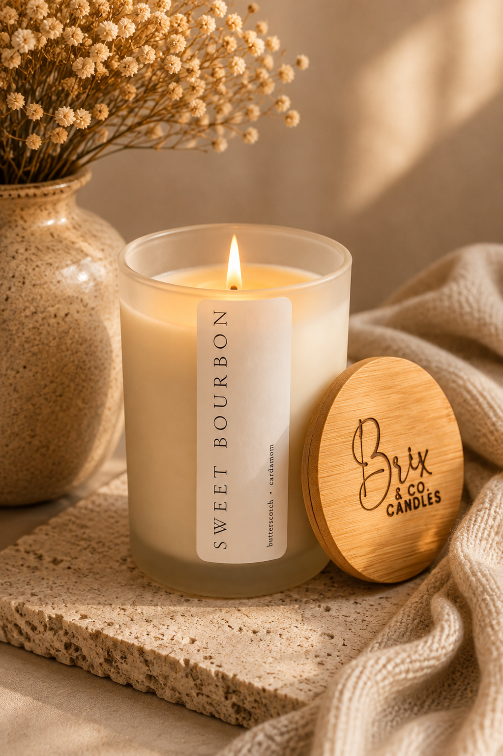 Sweet Bourbon Soy Candle