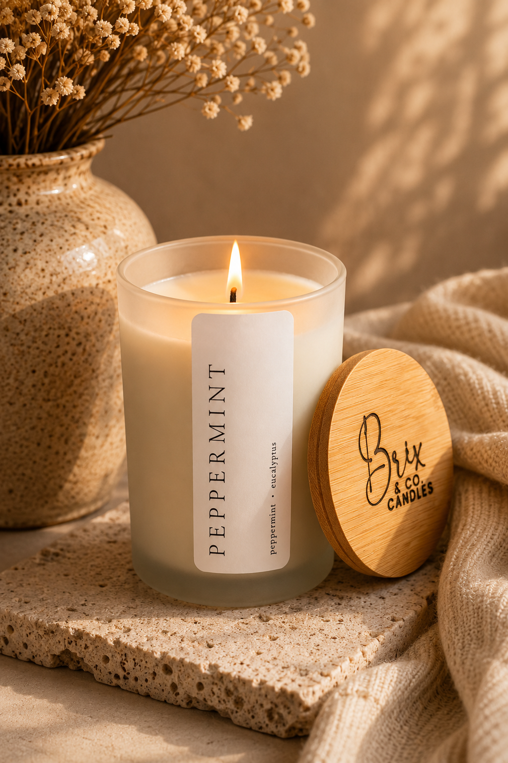 Peppermint Soy Candle
