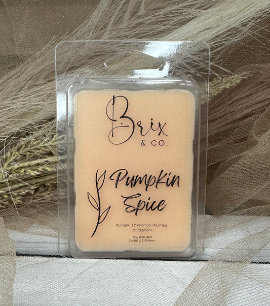 Pumpkin Spice Soy Wax Melt