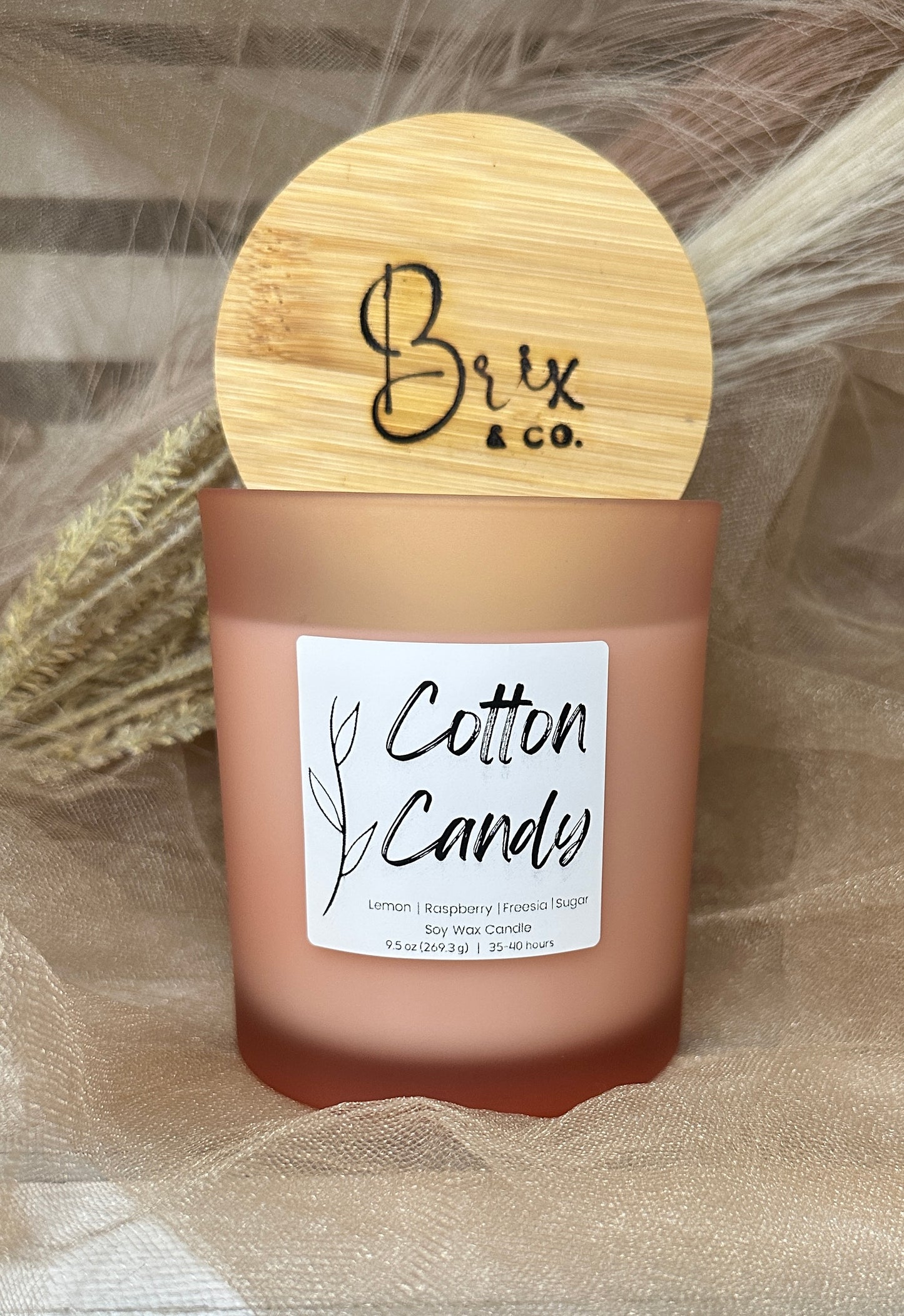 Cotton Candy Soy Candle