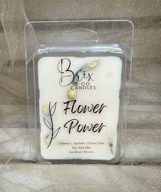 Flower Power Soy Wax Melt