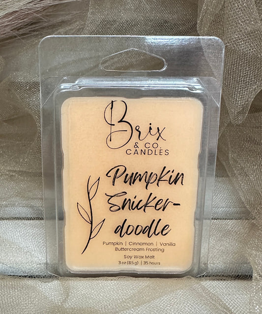 Pumpkin Snickerdoodle Soy Wax Melt