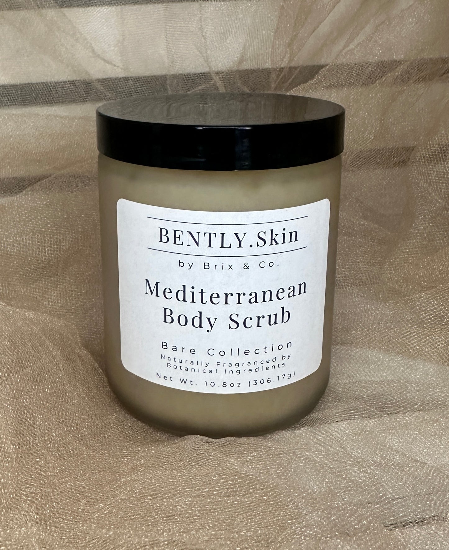 BENTLY.Skin Mediterranean Body Scrub Paraben Free Phthalate Free Non-Toxic