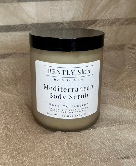 BENTLY.Skin Mediterranean Body Scrub Paraben Free Phthalate Free Non-Toxic