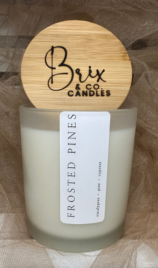 Frosted Pines Soy Candle