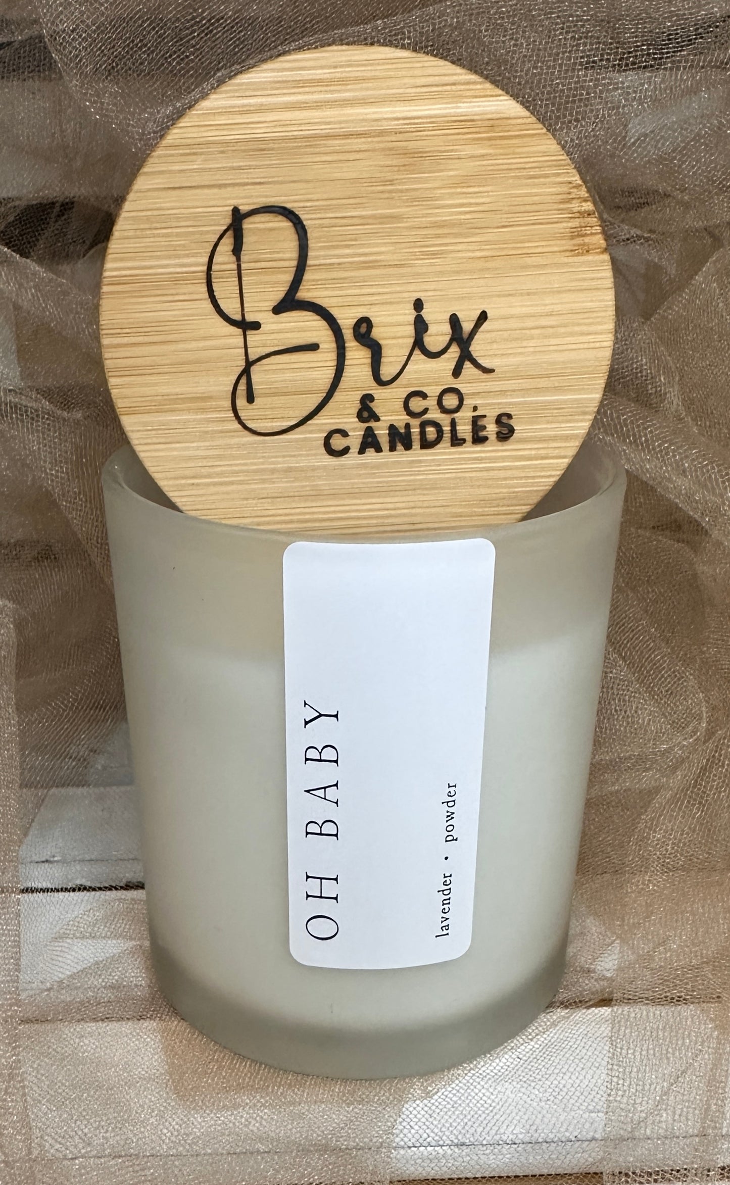 Oh Baby Soy Candle