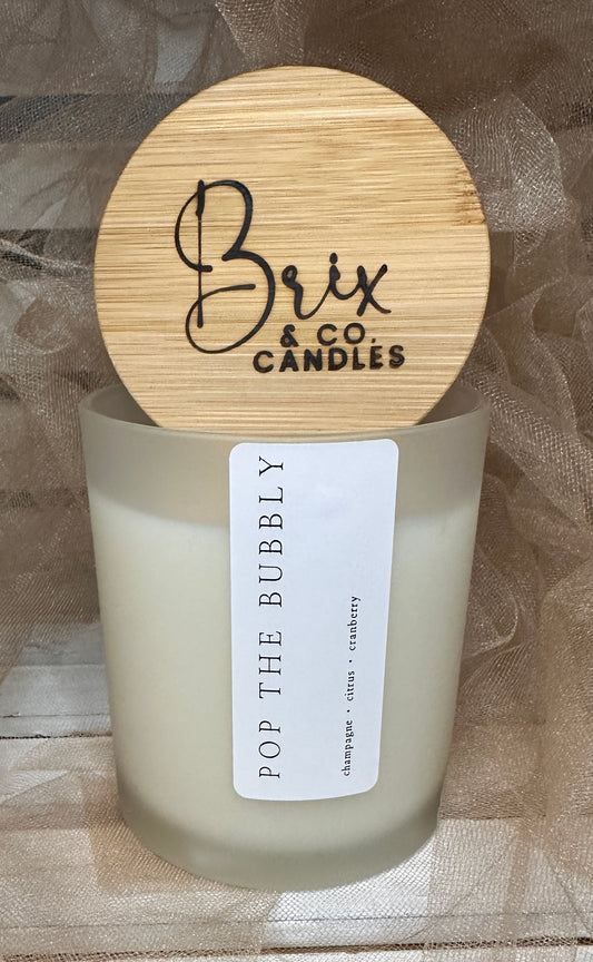 Pop the Bubbly Soy Candle