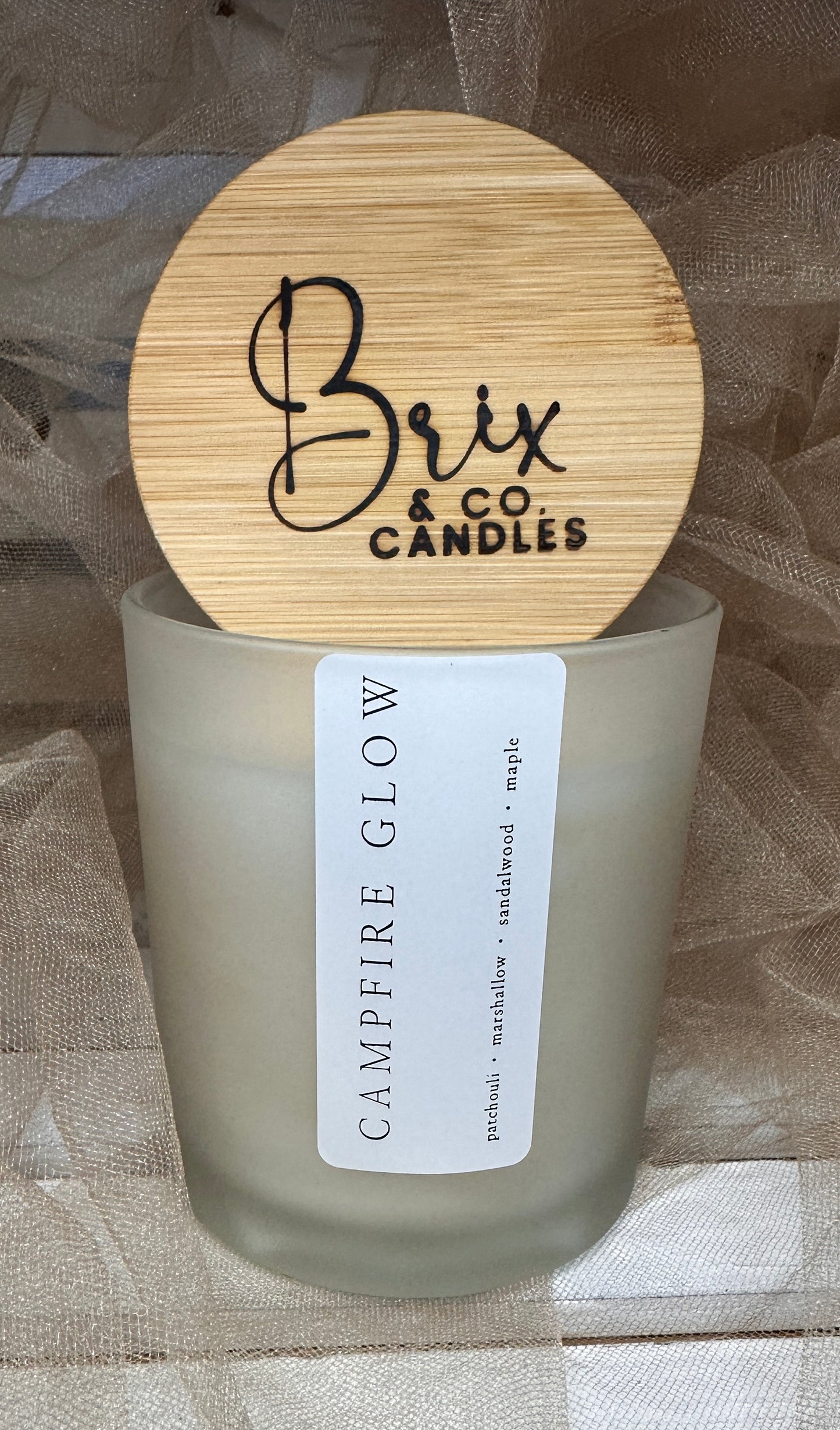 Campfire Glow Soy Candle