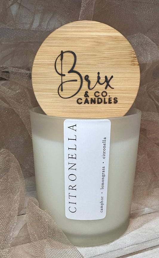 Citronella Soy Candle