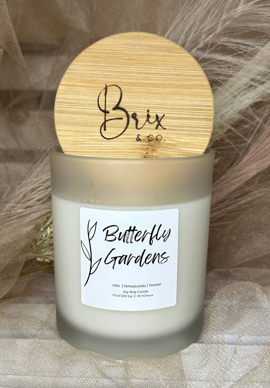 Butterfly Gardens Soy Candle